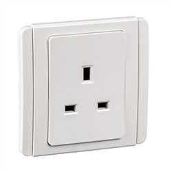 13A 3 Pin Flat Socket English-p